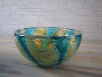 MDINA art glass bowl from Malta