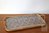 Vintage "lace" rattan tray