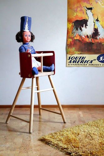 Vintage Artek 616 children`s chair
